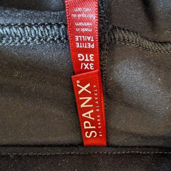 NWT  Spanx Ponte pant black Size 3X petite - Picture 9 of 11